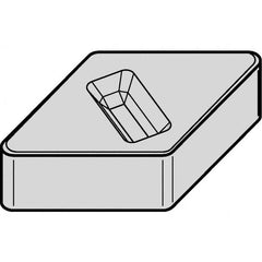 Kennametal - DNGX120712 T02020 Grade KYK25 Ceramic Turning Insert - 55° Diamond, 10mm Inscr Circle, 5/16" Thick, 3/64" Corner Radius - A1 Tooling