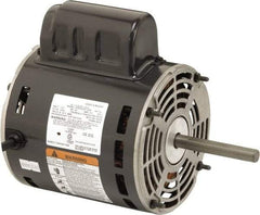 US Motors - 1/3 hp, ODP Enclosure, Auto Thermal Protection, 1,650 RPM, 115 Volt, 60 Hz, Industrial Electric AC/DC Motor - Size 48 Frame, Stud Mount, 1 Speed, Ball Bearings, 4.0 Full Load Amps, B Class Insulation, CW Lead End - A1 Tooling