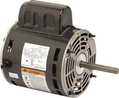 US Motors - 1/2 hp, ODP Enclosure, Auto Thermal Protection, 1,100 RPM, 115/230 Volt, 60 Hz, Industrial Electric AC/DC Motor - Size 48 Frame, Stud Mount, 1 Speed, Ball Bearings, 6.2/3.1 Full Load Amps, B Class Insulation, CW Lead End - A1 Tooling