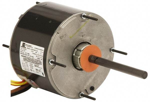 US Motors - 1/8 hp, TEAO Enclosure, Auto Thermal Protection, 1,650 RPM, 200-230 Volt, 60 Hz, Industrial Electric AC/DC Motor - Size 48 Frame, Stud Mount, 1 Speed, Sleeve Bearings, 0.9-0.8 Full Load Amps, B Class Insulation, CW Shaft End - A1 Tooling