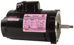 US Motors - 3/4 hp, ODP Enclosure, Auto Thermal Protection, 3,450 RPM, 115/208-230 Volt, 60 Hz, Industrial Electric AC/DC Motor - Size 56J Frame, J-Face Mount, 1 Speed, Ball Bearings, 10.4/5.4-5.2 Full Load Amps, B Class Insulation, CCW Drive End - A1 Tooling