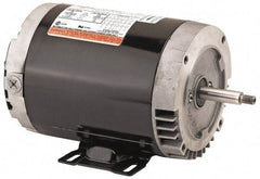 US Motors - 1 hp, ODP Enclosure, Auto Thermal Protection, 3,450 RPM, 115/230 Volt, 60 Hz, Industrial Electric AC/DC Motor - Size 56 Frame, J-Face Mount, 1 Speed, Ball Bearings, 13.6/6.8 Full Load Amps, B Class Insulation, CCW Drive End - A1 Tooling