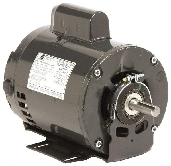 US Motors - 2 hp, ODP Enclosure, No Thermal Protection, 1,725 RPM, 208-230/460 Volt, 60 Hz, Three Phase Standard Efficient Motor - Size 56 Frame, Cradle/Stud Mount, 1 Speed, Ball Bearings, 6.1-6.3/3.1 Full Load Amps, B Class Insulation, Reversible - A1 Tooling