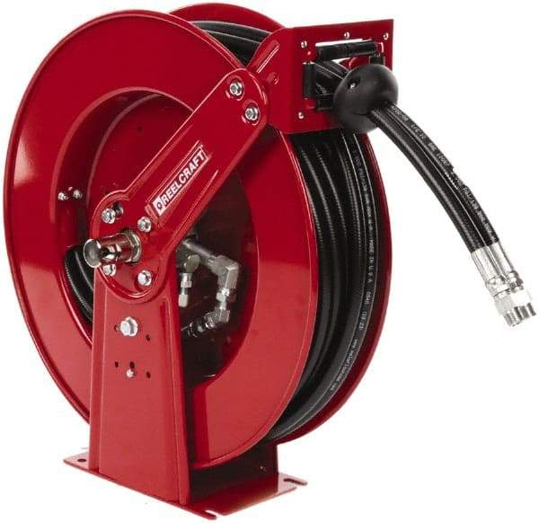 Reelcraft - 50' Spring Retractable Hose Reel - 2,000 psi, Hose Included - A1 Tooling