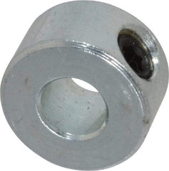 Climax Metal Products - 3/16" Bore, Steel, Set Screw Shaft Collar - 7/16" Outside Diam, 1/4" Wide - A1 Tooling