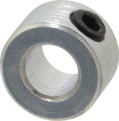 Climax Metal Products - 1/4" Bore, Steel, Set Screw Shaft Collar - 1/2" Outside Diam, 5/16" Wide - A1 Tooling