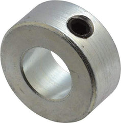 Climax Metal Products - 1/2" Bore, Steel, Set Screw Shaft Collar - 1" Outside Diam, 7/16" Wide - A1 Tooling