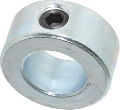 Climax Metal Products - 5/8" Bore, Steel, Set Screw Shaft Collar - 1-1/8" Outside Diam, 1/2" Wide - A1 Tooling