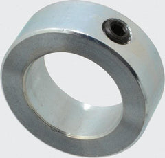 Climax Metal Products - 1-1/8" Bore, Steel, Set Screw Shaft Collar - 1-3/4" Outside Diam, 5/8" Wide - A1 Tooling