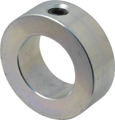 Climax Metal Products - 1-3/16" Bore, Steel, Set Screw Shaft Collar - 2" Outside Diam, 11/16" Wide - A1 Tooling