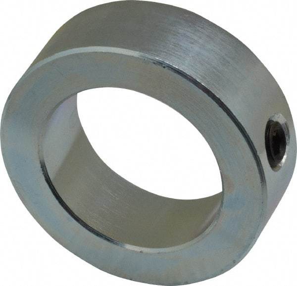 Climax Metal Products - 1-1/2" Bore, Steel, Set Screw Shaft Collar - 2-1/4" Outside Diam, 3/4" Wide - A1 Tooling