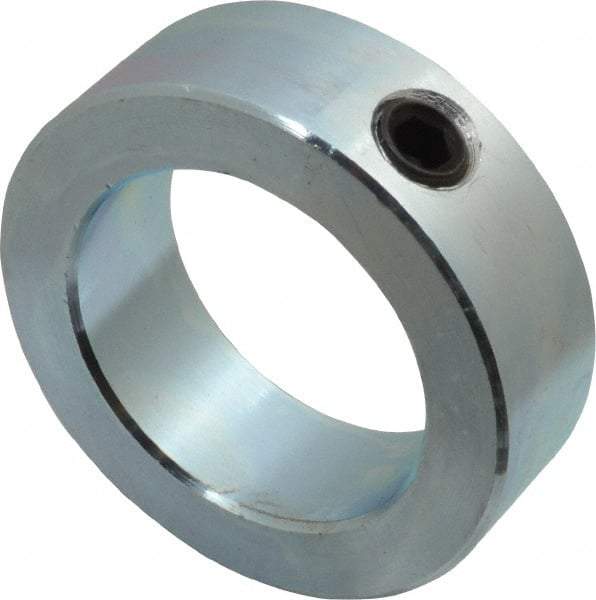 Climax Metal Products - 1-7/8" Bore, Steel, Set Screw Shaft Collar - 2-3/4" Outside Diam, 7/8" Wide - A1 Tooling