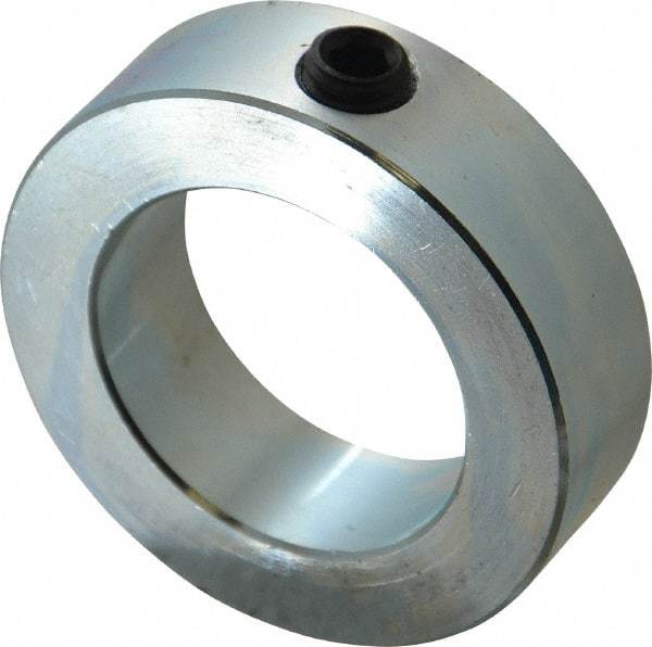 Climax Metal Products - 1-15/16" Bore, Steel, Set Screw Shaft Collar - 3" Outside Diam, 7/8" Wide - A1 Tooling