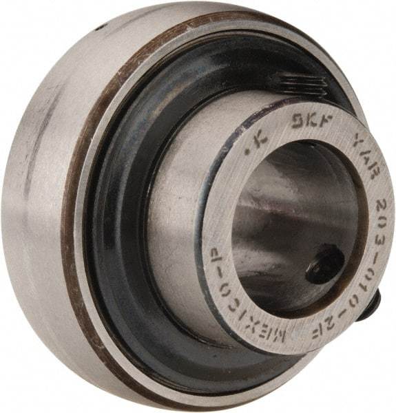 SKF - 5/8" ID x 1.5748" OD, 1,650 Lb Dynamic Capacity, Insert Bearing Insert Bearing - 0.4724" Race Width, 1,070 Lb Static Capacity - A1 Tooling