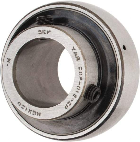 SKF - 15/16" ID x 2.0472" OD, 2,430 Lb Dynamic Capacity, Insert Bearing Insert Bearing - 0.5906" Race Width, 1,750 Lb Static Capacity - A1 Tooling