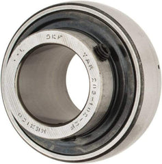 SKF - 1-1/8" ID x 2.4409" OD, 3,380 Lb Dynamic Capacity, Insert Bearing Insert Bearing - 0.7087" Race Width, 2,520 Lb Static Capacity - A1 Tooling