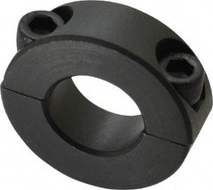 Made in USA - 3/4" Bore, Steel, Two Piece Shaft Collar - 1-1/2" Outside Diam, 1/2" Wide - A1 Tooling