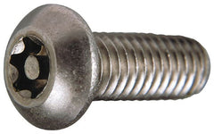 Socket Cap Screw: #10-24 x 1, Stainless Steel, Uncoated 18-8 Stainless Steel, UNC