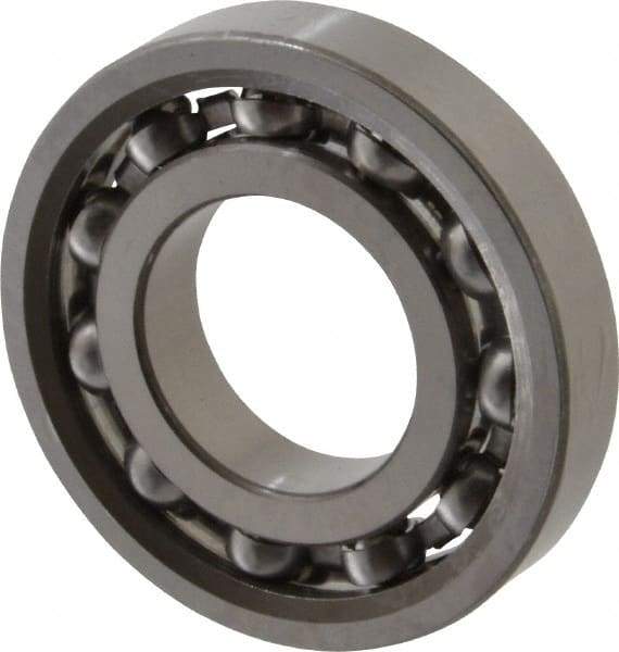 SKF - 20mm Bore Diam, 42mm OD, Open Deep Groove Radial Ball Bearing - 8mm Wide, 1 Row, Round Bore, 910 Lb Static Capacity, 1,550 Lb Dynamic Capacity - A1 Tooling