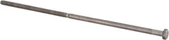 Value Collection - 1/4-20 UNC, 9" Length Under Head Hex Head Cap Screw - Partially Threaded, Grade 18-8 Stainless Steel, Uncoated, 7/16" Hex - A1 Tooling