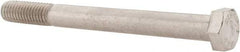 Value Collection - 3/8-16 UNC, 4" Length Under Head Hex Head Cap Screw - Partially Threaded, Grade 316 Stainless Steel, Uncoated, 9/16" Hex - A1 Tooling