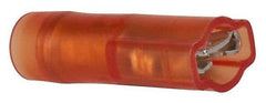 3M - 22 to 18 AWG, Nylon, Fully Insulated, Female Wire Disconnect - 3/16 Inch Wide Tab, Red, RoHS 2011/65/EU Compliant - A1 Tooling