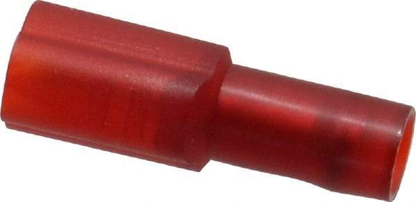 3M - 22 to 18 AWG, Nylon, Fully Insulated, Male Wire Disconnect - 3/16 Inch Wide Tab, Red, RoHS 2011/65/EU Compliant - A1 Tooling