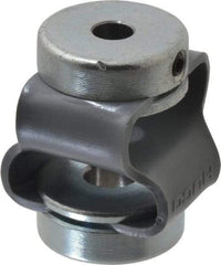 Huco - 1/4" Max Bore Diam, Flexible Flex P Double Loop Coupling - 27mm OD, Polyurethane - A1 Tooling