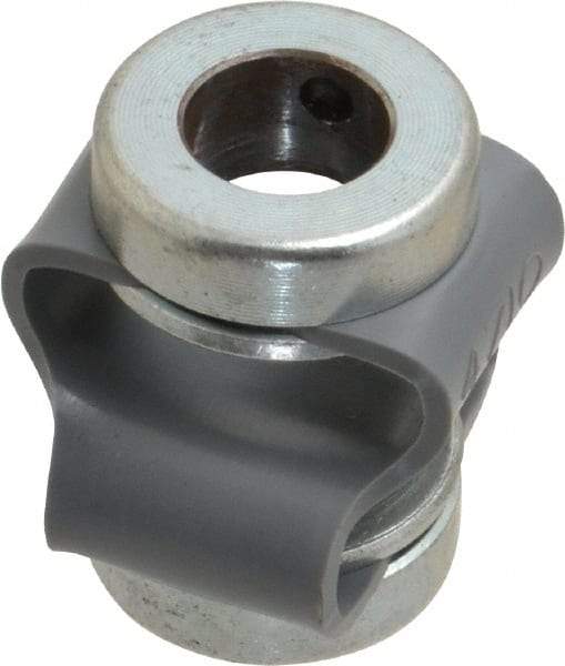 Huco - 3/8" Max Bore Diam, Flexible Flex P Double Loop Coupling - 27mm OD, Polyurethane - A1 Tooling