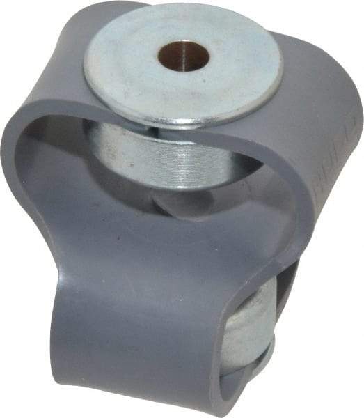 Huco - 1/2" Max Bore Diam, Flexible Flex P Double Loop Coupling - 48mm OD, Polyurethane - A1 Tooling