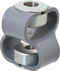 Huco - 1/2" Max Bore Diam, Flexible Flex P Double Loop Coupling - 54mm OD, Polyurethane - A1 Tooling