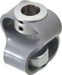 Huco - 5/8" Max Bore Diam, Flexible Flex P Double Loop Coupling - 54mm OD, Polyurethane - A1 Tooling