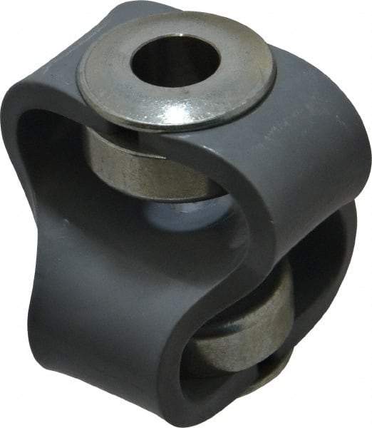 Huco - 1/2" Max Bore Diam, Flexible Flex P Double Loop Coupling - 56mm OD, Polyurethane - A1 Tooling