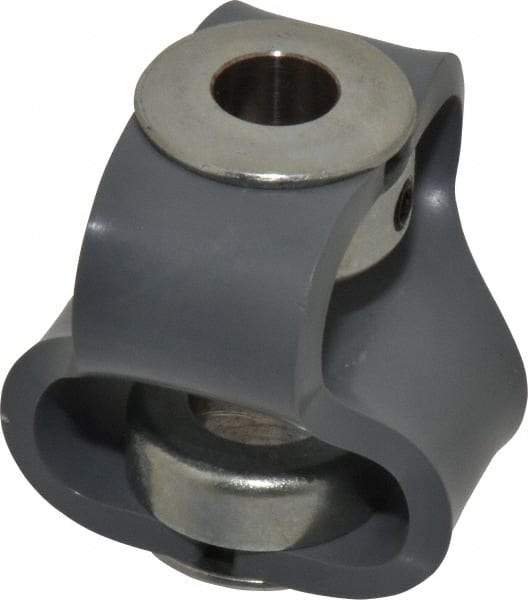 Huco - 5/8" Max Bore Diam, Flexible Flex P Double Loop Coupling - 56mm OD, Polyurethane - A1 Tooling