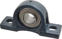 Value Collection - 6-3/16" OALBall Bearing Pillow Block - Cast Iron - A1 Tooling