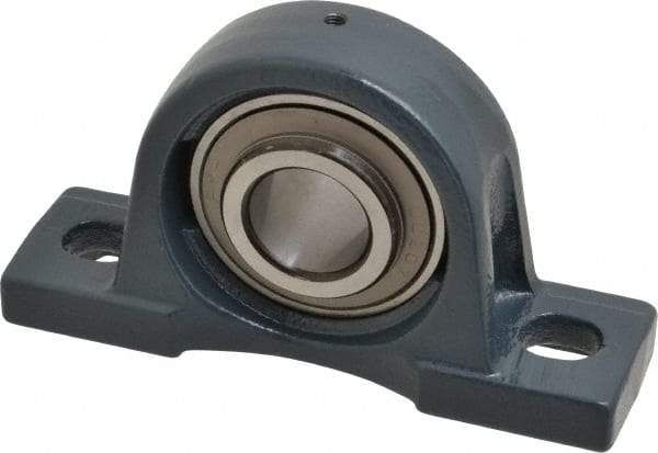 Value Collection - 6-3/4" OALBall Bearing Pillow Block - Cast Iron - A1 Tooling