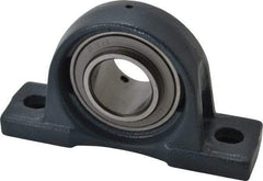 Value Collection - 7-3/8" OALBall Bearing Pillow Block - Cast Iron - A1 Tooling