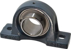 Value Collection - 9-1/2" OALBall Bearing Pillow Block - Cast Iron - A1 Tooling