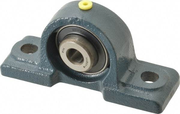 Value Collection - 4-7/8" OALBall Bearing Pillow Block - Cast Iron - A1 Tooling