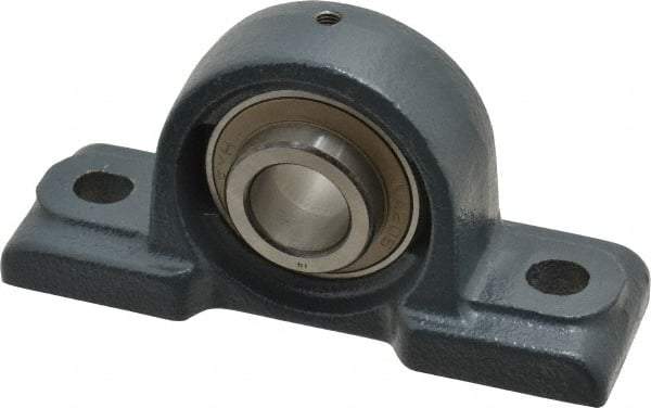 Value Collection - 5-1/2" OALBall Bearing Pillow Block - Cast Iron - A1 Tooling