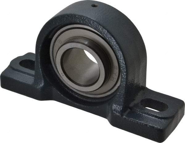 Value Collection - 7-1/8" OALBall Bearing Pillow Block - Cast Iron - A1 Tooling