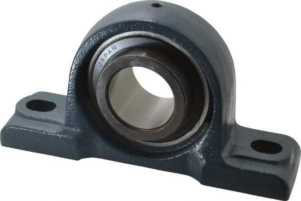 Value Collection - 8-13/16" OALBall Bearing Pillow Block - Cast Iron - A1 Tooling