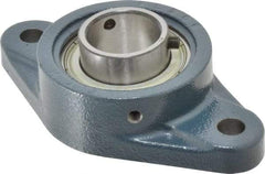 Value Collection - 5-9/16" OALBall Bearing Pillow Block - Cast Iron - A1 Tooling