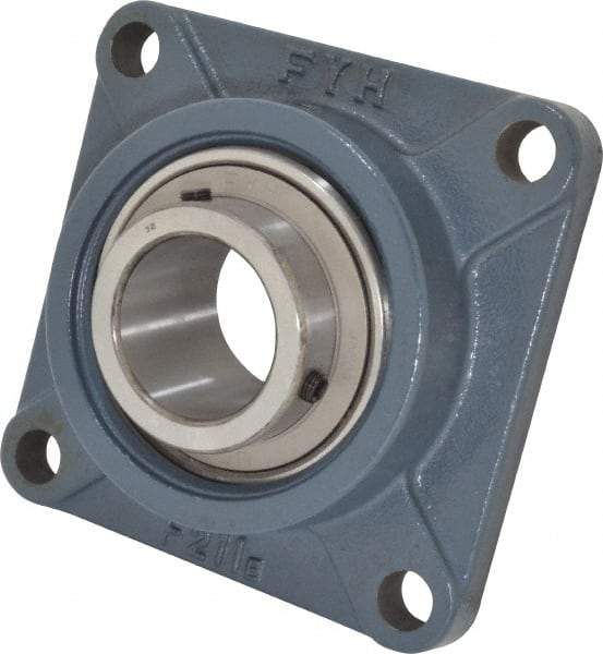 Value Collection - 6-3/8" OALBall Bearing Pillow Block - Cast Iron - A1 Tooling