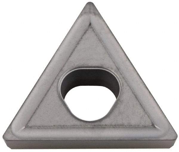 Seco - TPMM321 46 Grade 883 Carbide Turning Insert - Uncoated, 60° Triangle, 3/8" Inscr Circle, 1/8" Thick, 1/64" Corner Radius - A1 Tooling