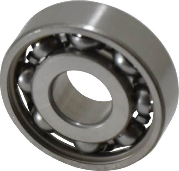 SKF - 10mm Bore Diam, 28mm OD, Open Deep Groove Radial Ball Bearing - 8mm Wide, 1 Row, Round Bore, 441 Lb Static Capacity, 1,040 Lb Dynamic Capacity - A1 Tooling