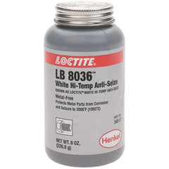 Loctite - 8 oz Brush Top High Temperature Anti-Seize Lubricant - Graphite, 2,000°F - A1 Tooling