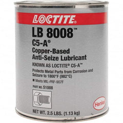 Loctite - 2.5 Lb Can Anti-Seize Lubricant - Copper, 1,800°F - A1 Tooling