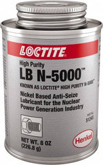 Loctite - 8 oz Brush Top High Purity Anti-Seize Lubricant - Nickel, 2,400°F - A1 Tooling