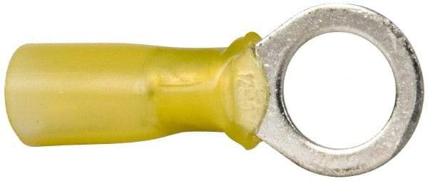 3M - 12-10 AWG Partially Insulated Crimp Connection Circular Ring Terminal - 3/8" Stud, Copper Contact - A1 Tooling